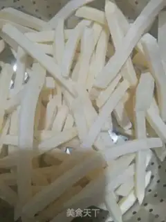 Make Homemade fries step 2