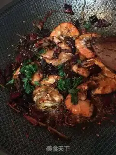 Make Spicy shrimp step 5