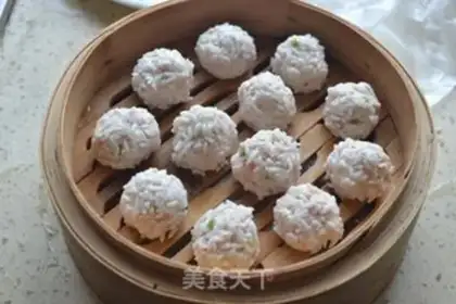 Make Pearl tofu meatballs step 7