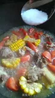 Make Cream-cracker corn carrots step 7