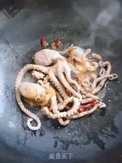 Make Spicy octopus step 0