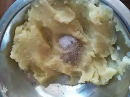 Make Bacon potato rolls step 1