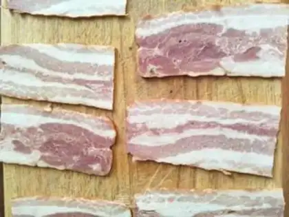 Make Bacon potato rolls step 2