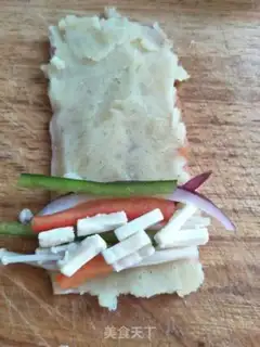Make Bacon potato rolls step 5