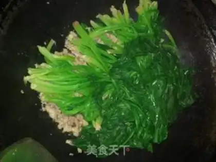 Make Meatloaf spinach step 6