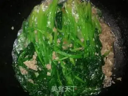 Make Meatloaf spinach step 8