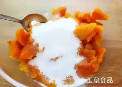 Make Pumpkin sesame ball step 2