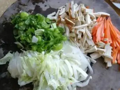 Make Fried pastry step 1
