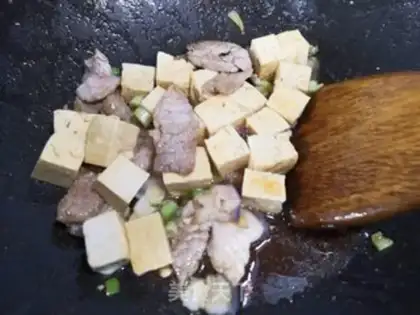 Make Creamed tofu step 3