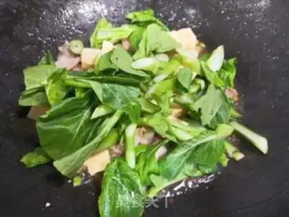 Make Creamed tofu step 4
