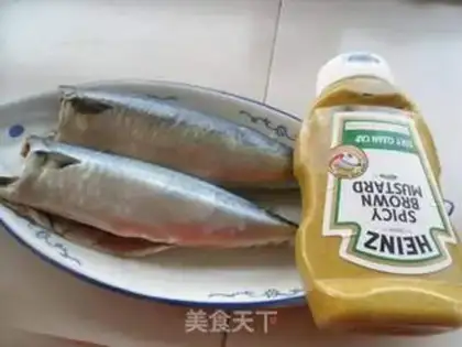 Make Mustard eel step 1