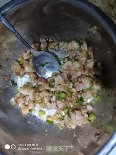 Make Sour pork dumplings step 1