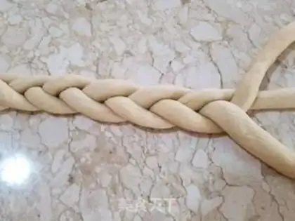 Make Hala bread step 12
