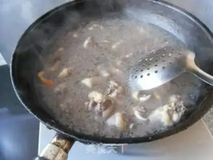 Make Chicken heart dry tofu step 3