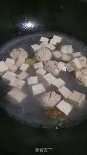 Make Chickenball tofu soup step 3