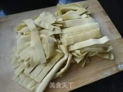 Make Curry tofu dry step 1