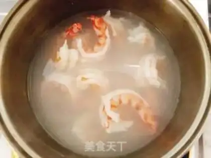 Make Red burning shrimp step 2
