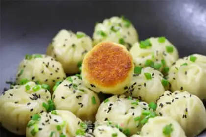 Make Fried buns step 10