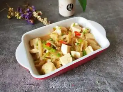 Make Sour sauce and tofu step 7