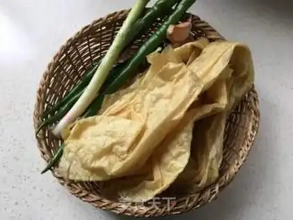 Make Dry bean skin step 0
