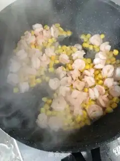 Make Corn shrimp step 5