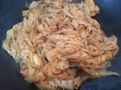 Make Dry bean skin step 4