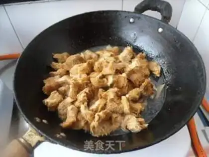 Make Chicken soup monkey mushrooms step 4