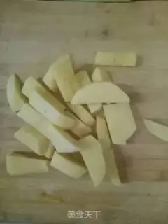 Make Five flowers for potatoes and eggs step 10