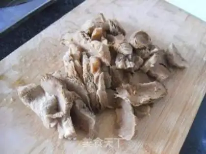 Make Home chicken mushrooms step 3