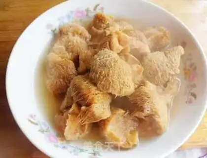 Make Chicken soup monkey mushrooms step 8