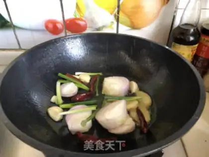 Make Potato chicken step 5