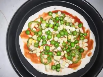 Make Hand-held pizza step 4