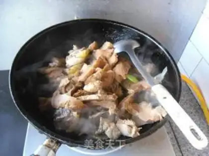 Make Home chicken mushrooms step 8