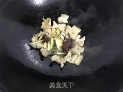 Make Pork cabbage powder step 3