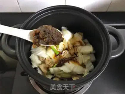 Make Pork cabbage powder step 6