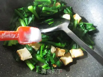 Make Fish, tofu and oil step 6