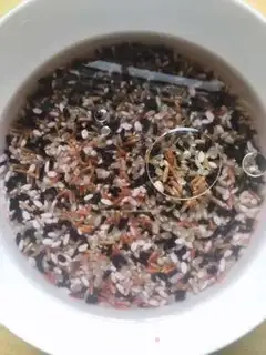 Make Steam rice step 2