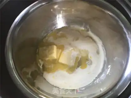 Make Café marfin cake step 3