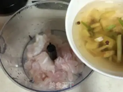 Make Homemade fishballs step 1