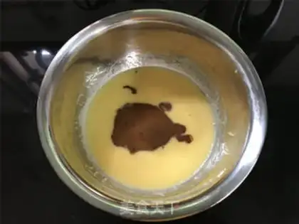 Make Café marfin cake step 4