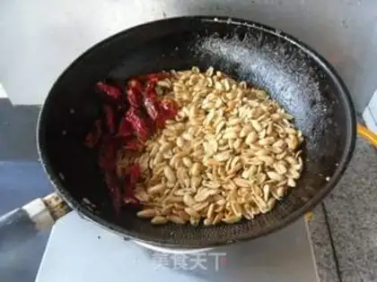 Make Spicy peanut petals step 10