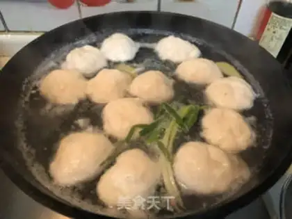 Make Homemade fishballs step 7