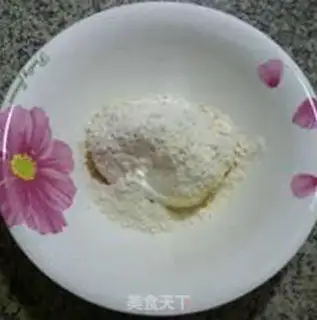 Make Black-sesame-sedimented corn bagel step 5