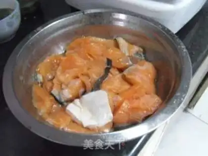 Make Fried salmon step 4