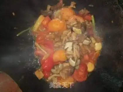 Make Tomato oxen step 7