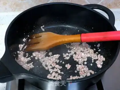 Make Pumpkin rice step 3