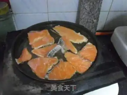 Make Fried salmon step 6