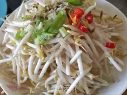 Make Jealousy bean sprouts step 2