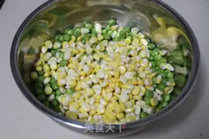 Make Peas and corn step 2