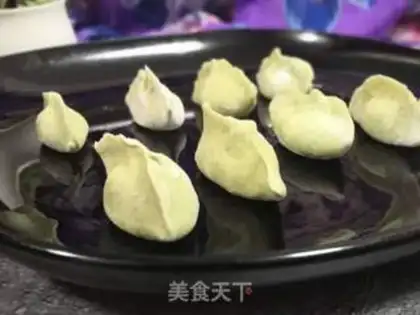 Make Spinach dumplings step 8